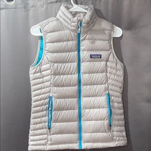 Brand New Grey and Blue Patagonia Vest💙